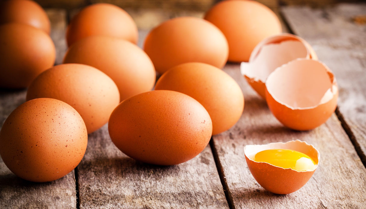 Uova e verdure crude: mix benefico